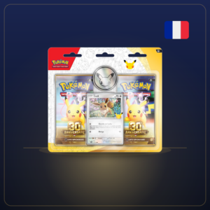 Blister 2 Boosters Évoli Pokémon 30e Anniversaire (FR)